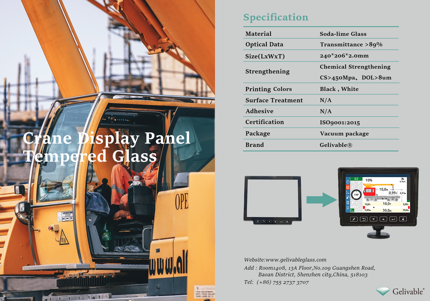 Crane Display Module