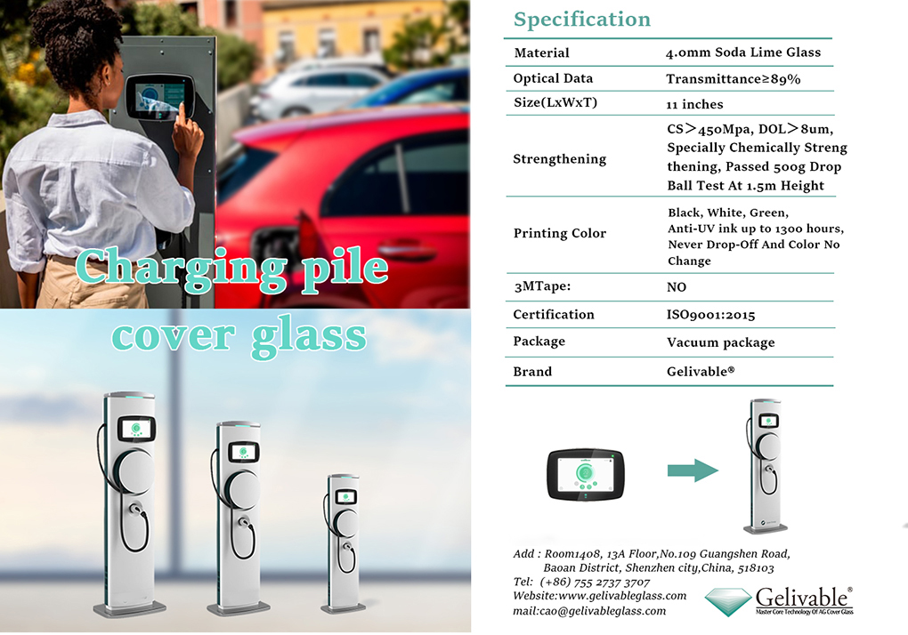 New Energy Charging Post Display Module