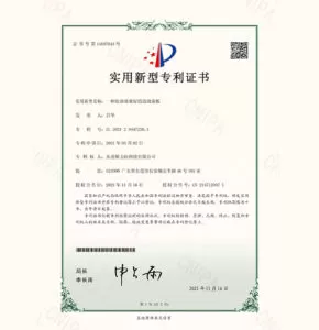 Patent certificate 5