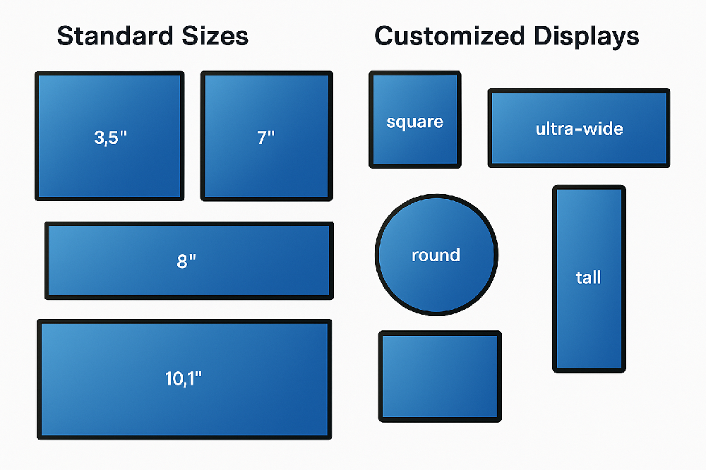 What are the Smart Display Solutions provided by KANOU?