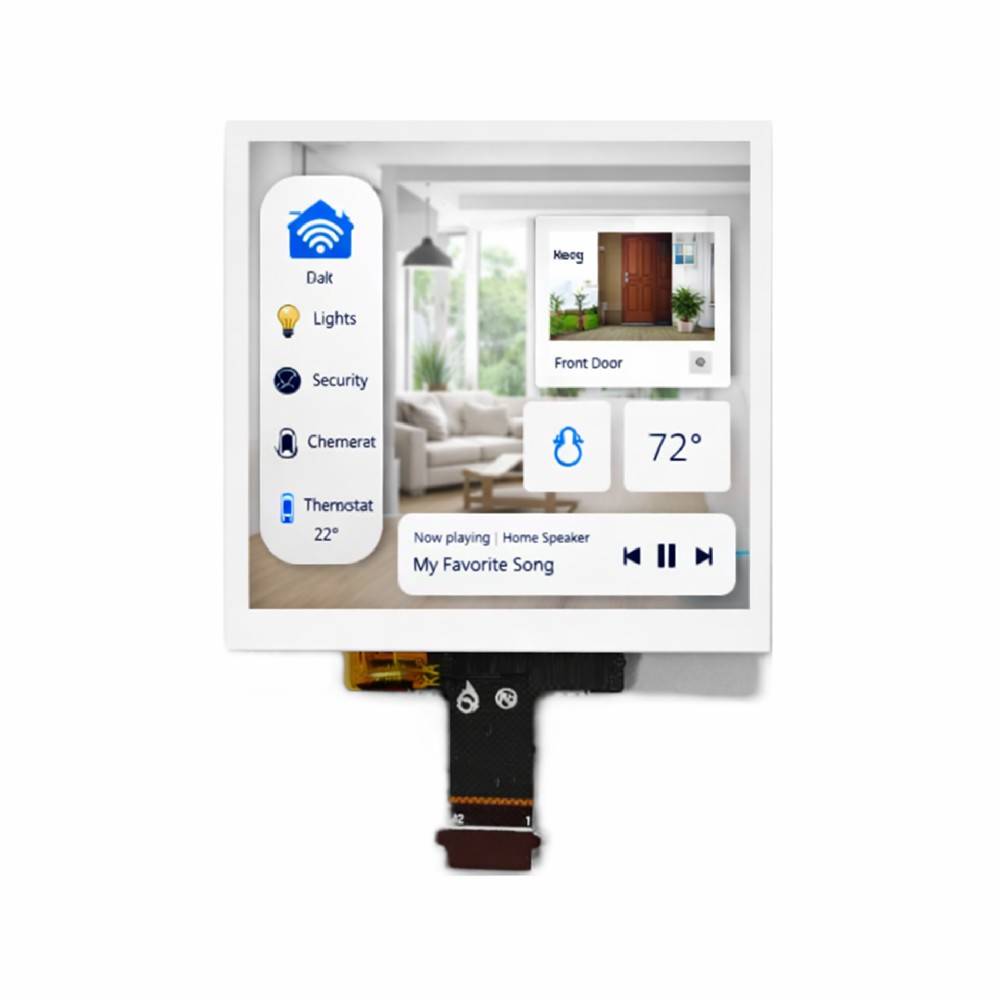 Custom Smart Home LCD Module